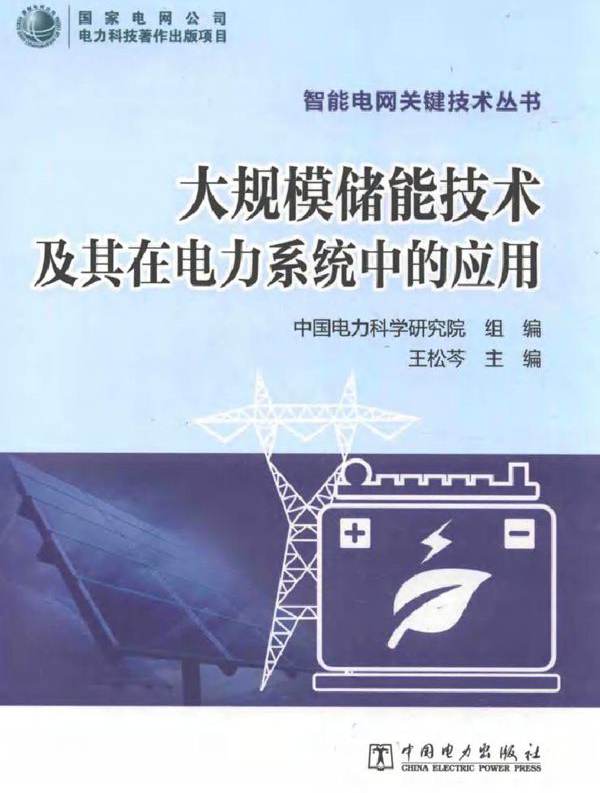 智能电网关键技术丛书 大规模储能技术及其在电力系统中的应用