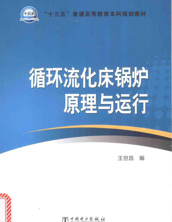 循环流化床锅炉原理与运行 王世昌 编 (2016版)