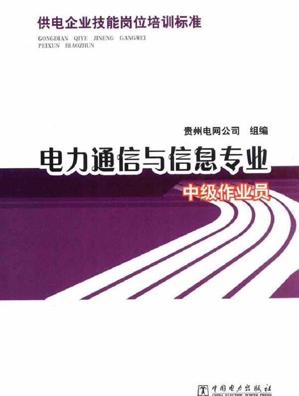 电力通信与信息专业 贵州电网公司组编 (2013版)