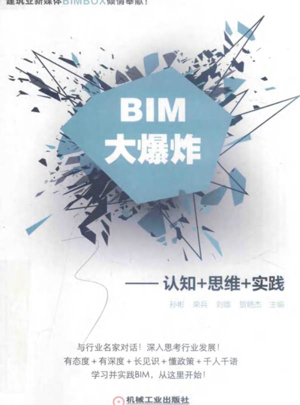 BIM大爆炸:认知+思维+实践 孙彬,栾兵,刘维,贺艳杰 2018年版