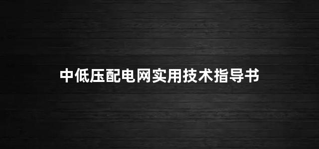 中低压配电网实用技术指导书