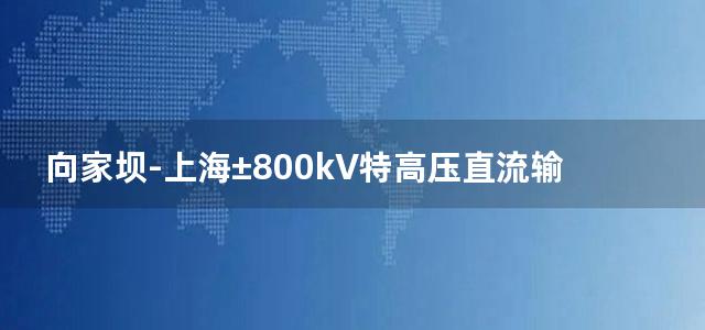 向家坝-上海±800kV特高压直流输电示范工程·综合卷