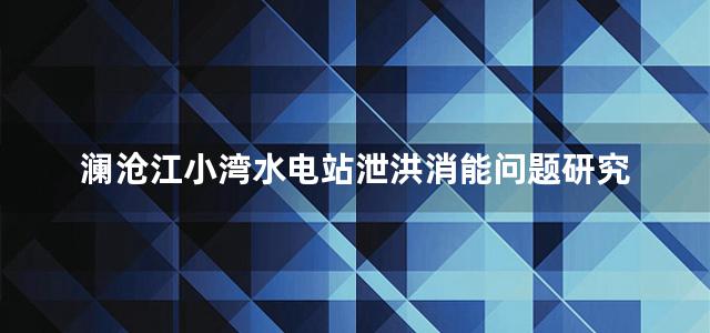 澜沧江小湾水电站泄洪消能问题研究